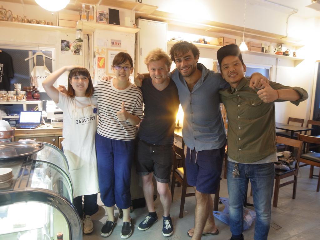 Zabutton Hostel And Coffee 도쿄 외부 사진